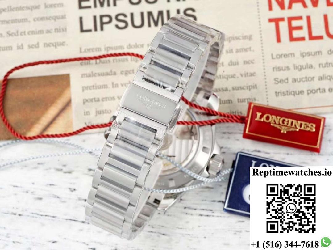 Longines Sports L3.430.4.07.6 Af Factory Green Dial-Rep Time Watches