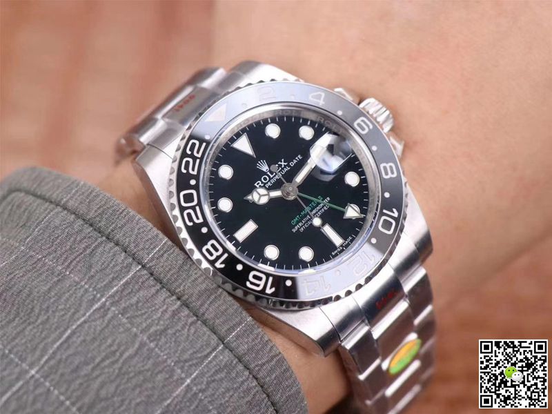 Rolex GMT Master II 116710LN-78200 Noob Factory Black Dial V11