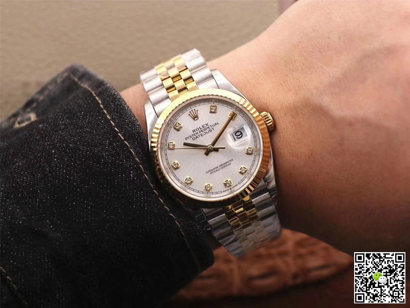 Rolex Datejust 126233 EW Factory White Dial
