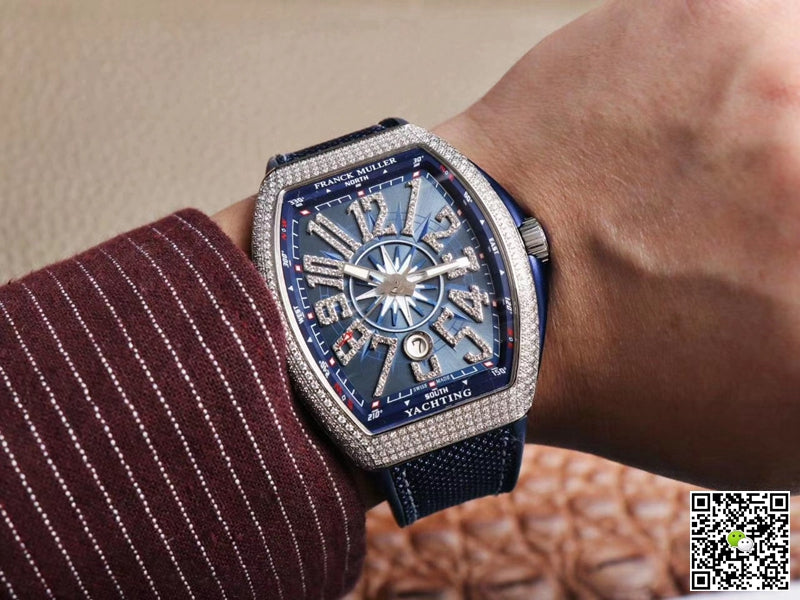 Franck Muller MEN’S Collection V45 SC DT Yachting ZF Factory Blue Dial