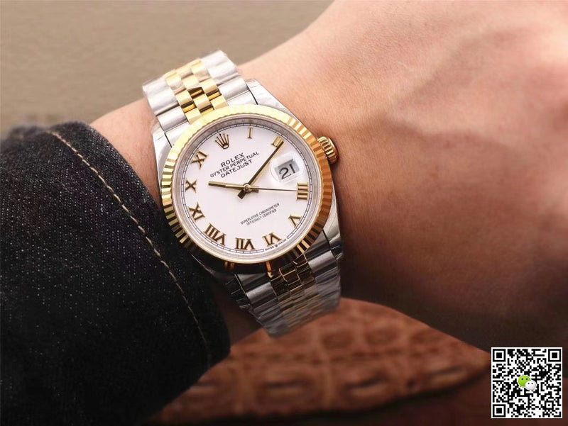 Rolex Datejust M126233-0029 EW Factory White Dial