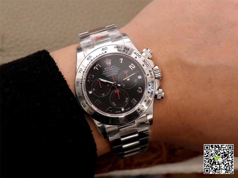 Rolex Daytona Cosmograph 116509-78599 Noob Factory Black Dial