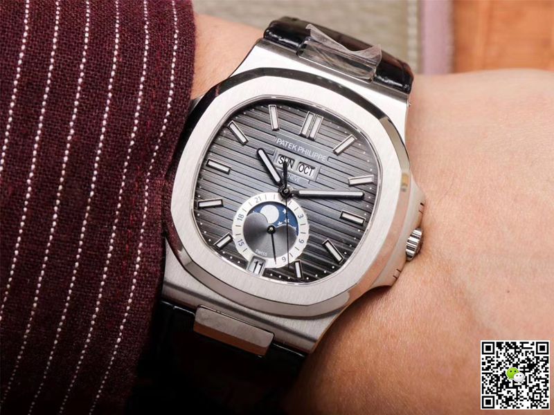 PF Factory Patek Philippe Nautilus 5726A-001 Moonphase Gray Dial