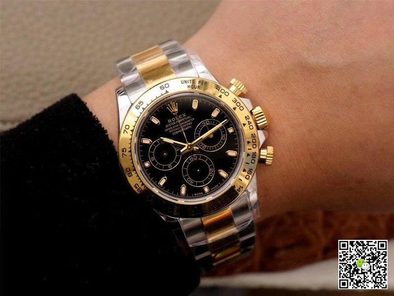 Rolex Daytona Cosmograph m116503-0004 Noob Factory Black Dial