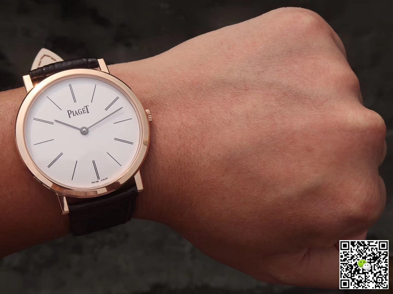 Piaget Altiplano Mecanique P10584 G0A31114 MKS Factory Rose Gold White Dial