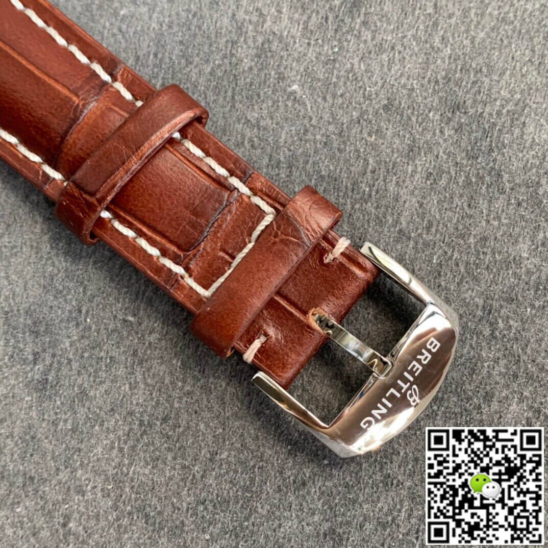 Breitling Navitimer 1 A17326211G1P2 V7 Factory Leather Strap