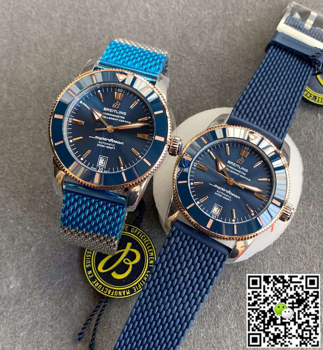 Breitling Superocean Heritage UB2010161C1S1 GF Factory Rubber Strap