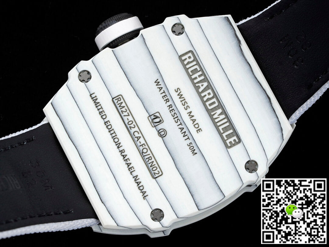 Richard Mille RM27-02 Rafael Nadal Tourbillon RM Factory White Strap