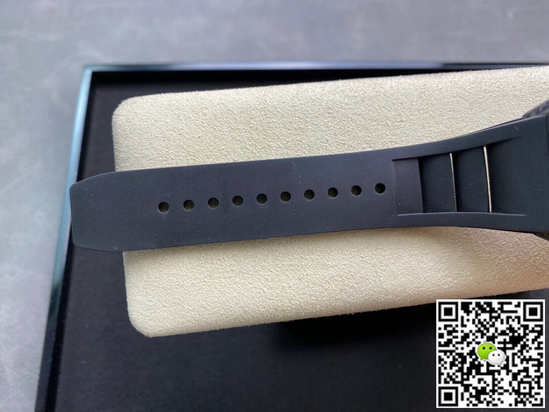 Richard Mille RM-011 KV Factory Forged Carbon Black Strap