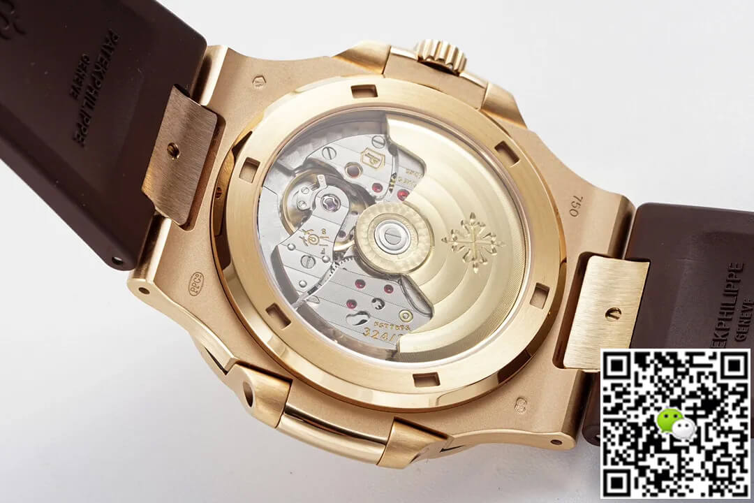 Patek Philippe Nautilus 5711 PPF Factory Brown Rubber Strap