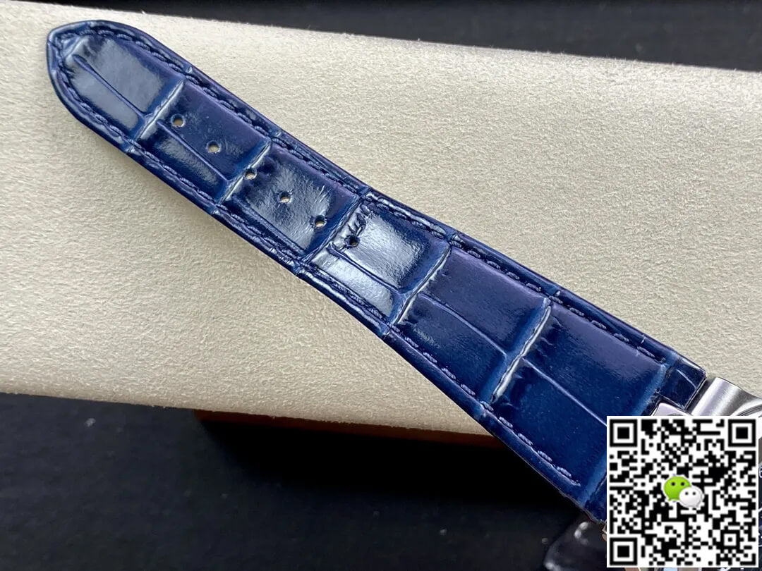 Patek Philippe Nautilus 5712 GR Factory Blue Leather Strap