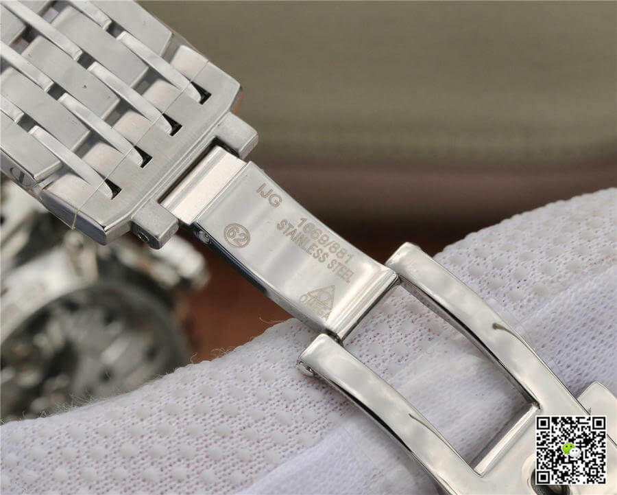 Omega De Ville 431.30.41.21.02.001 VS Factory Silver Dial Stainless Steel Strap