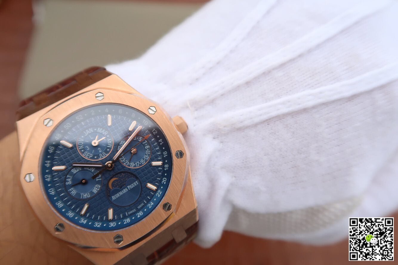Audemars Piguet Royal Oak Perpetual Calendar 26574 JF Factory Blue Dial