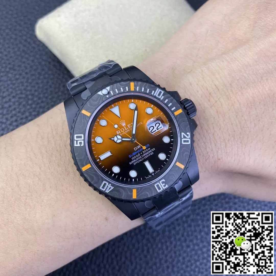 Rolex Submariner VS Factory Carbon Fiber Orange Gradient Dial