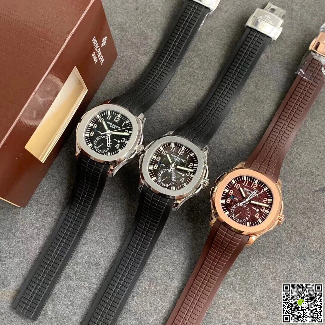 Patek Philippe Aquanaut 5164R-001 GR Factory Rose Gold Brown Dial