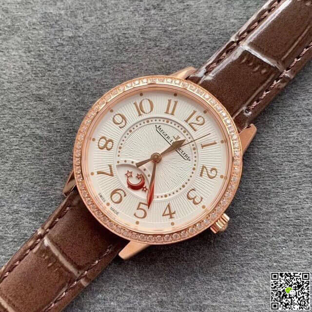 Jaeger LeCoultre Rendez Vous 3442440 ZF Factory Rose Gold Silver Dial