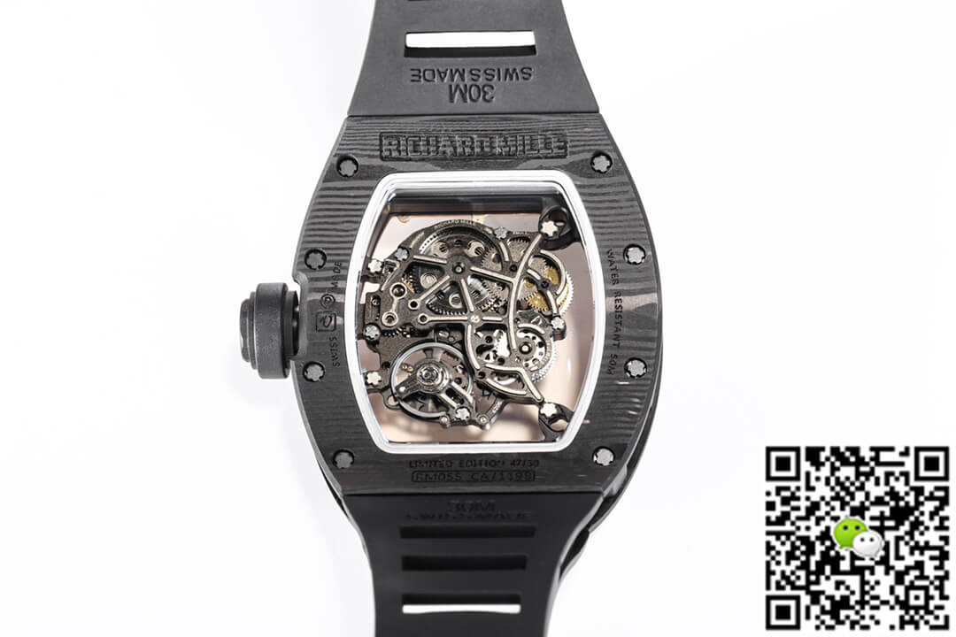 Richard Mille RM055 NTPT BBR Factory Carbon Fiber Dial