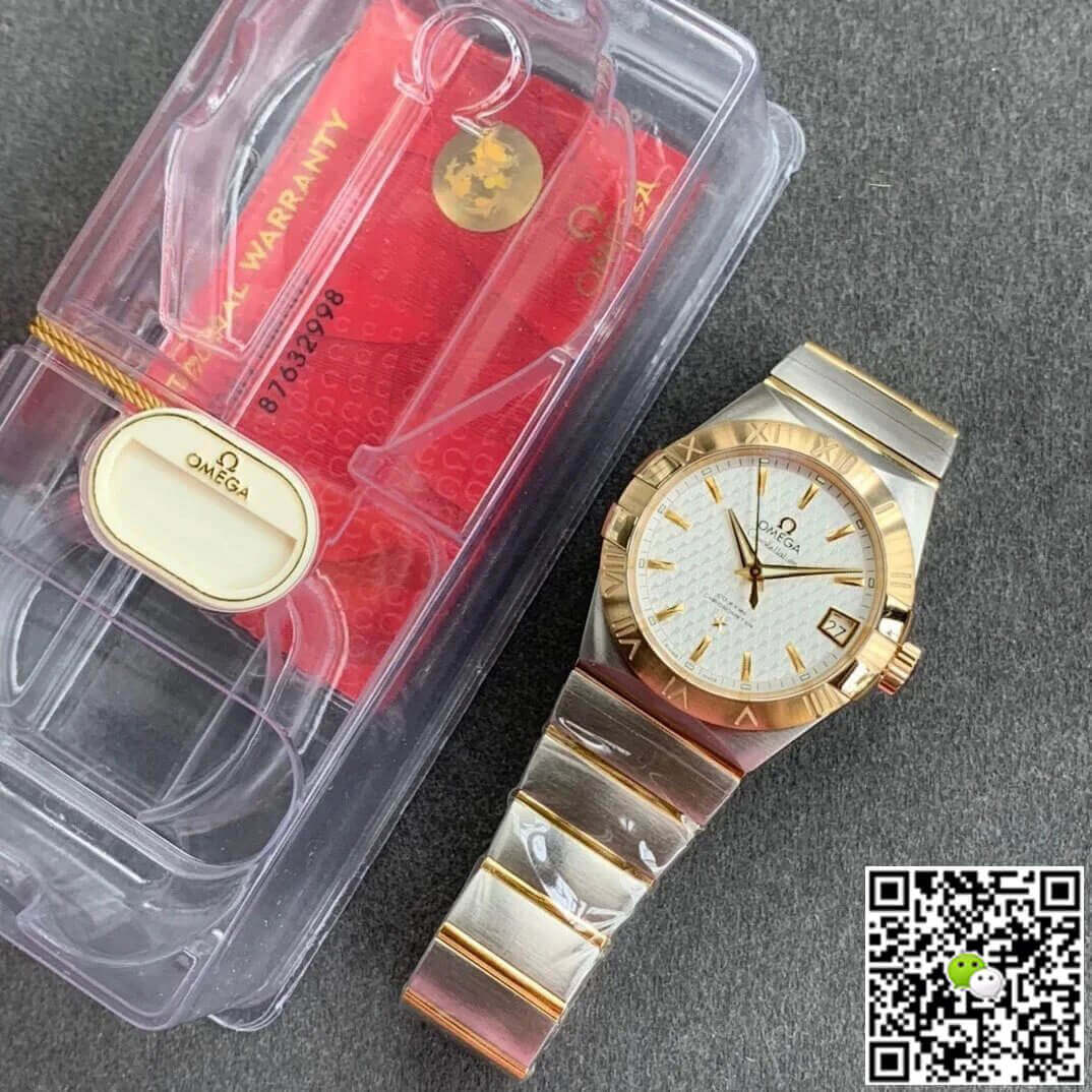 Omega Constellation 123.20.38.21.02.006 VS Factory Yellow Gold