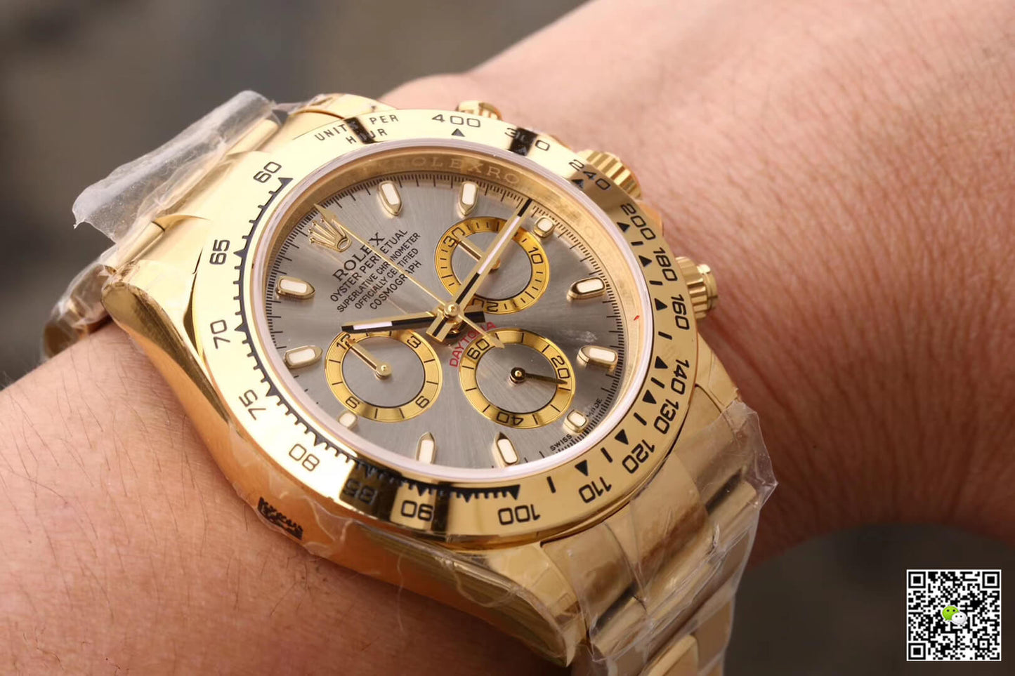 Rolex Daytona Cosmograph 116508 JH Factory Silver Dial