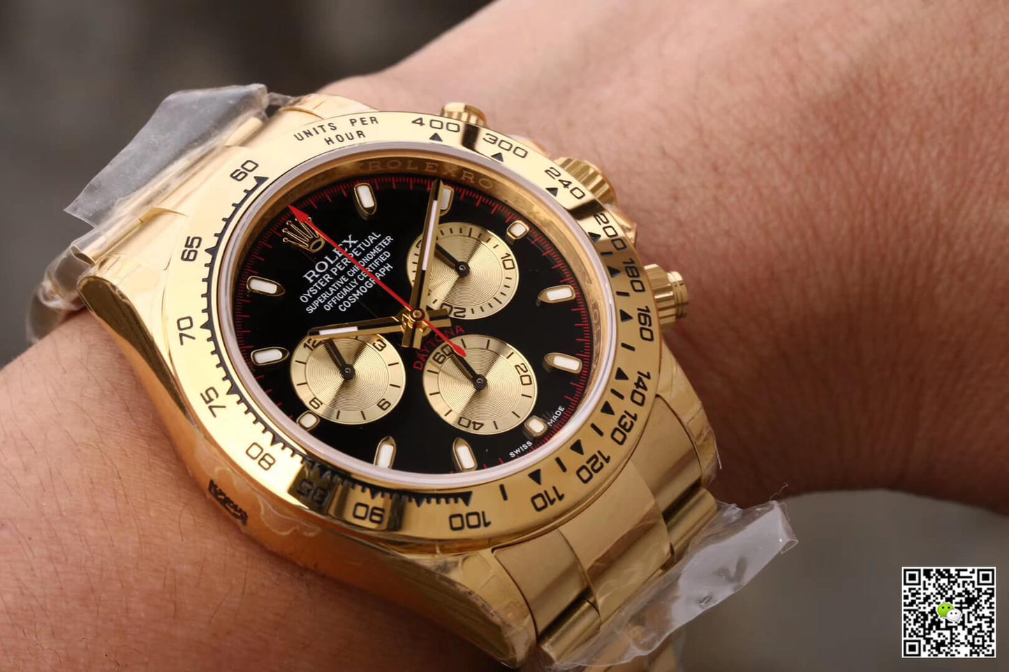Rolex Daytona Cosmograph M116508-0009 JH Factory Black Dial