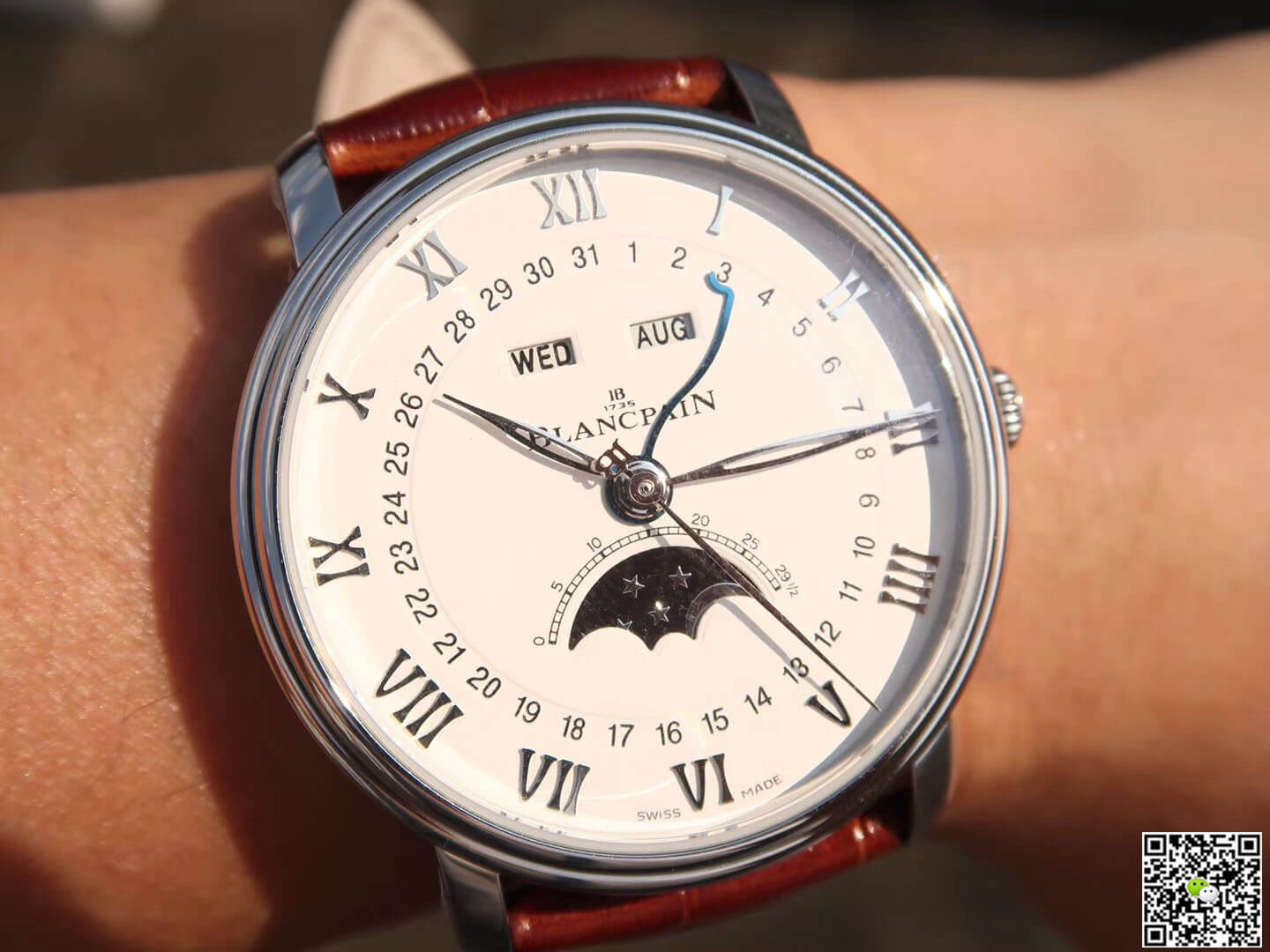 Blancpain Villeret 6654 OM Factory V2 White Dial
