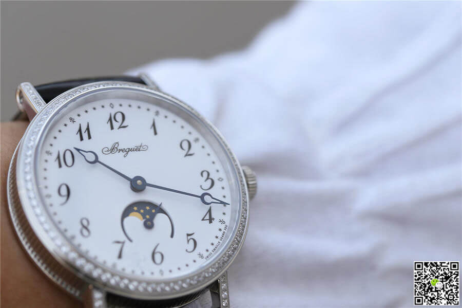 Breguet Classique Moonphase 9088BB/29/964/DD0D TW Factory White Dial