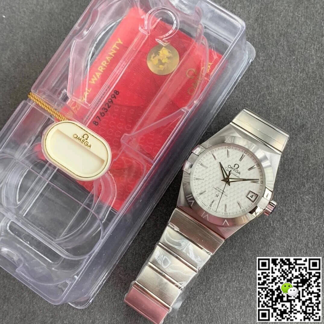 Omega Constellation 123.10.38.21.02.004 VS Factory Stainless Steel