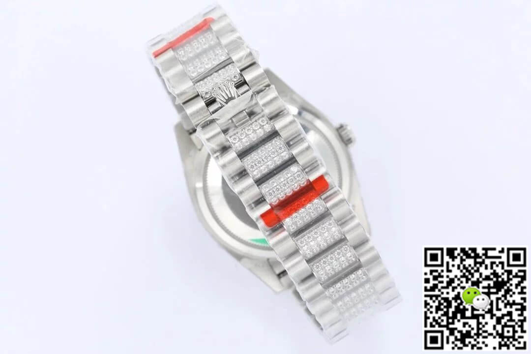 Rolex Day Date M128349RBR-0016 EW Factory Diamond Bezel