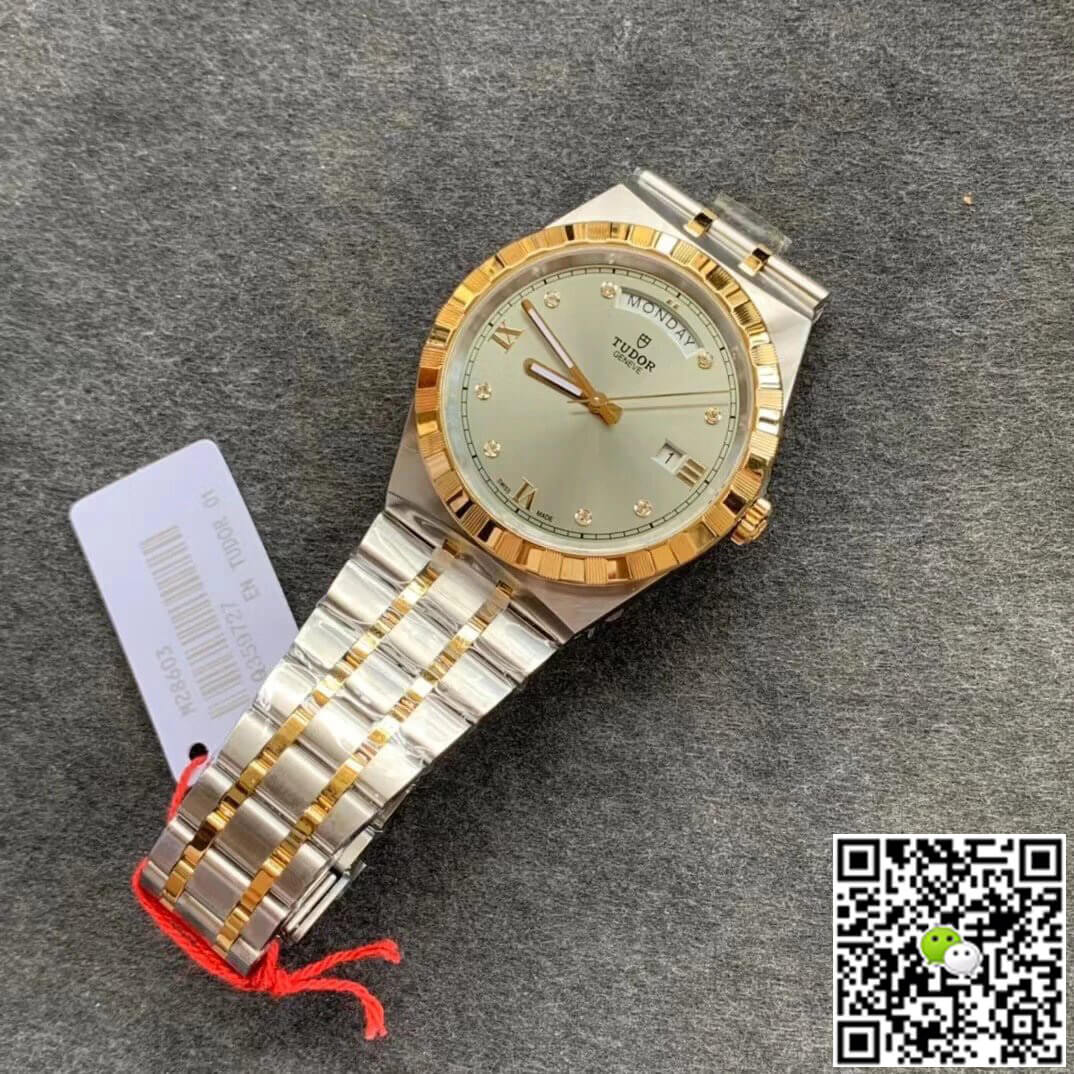 Tudor Royal M28603-0002 V7 Factory Diamond Dial