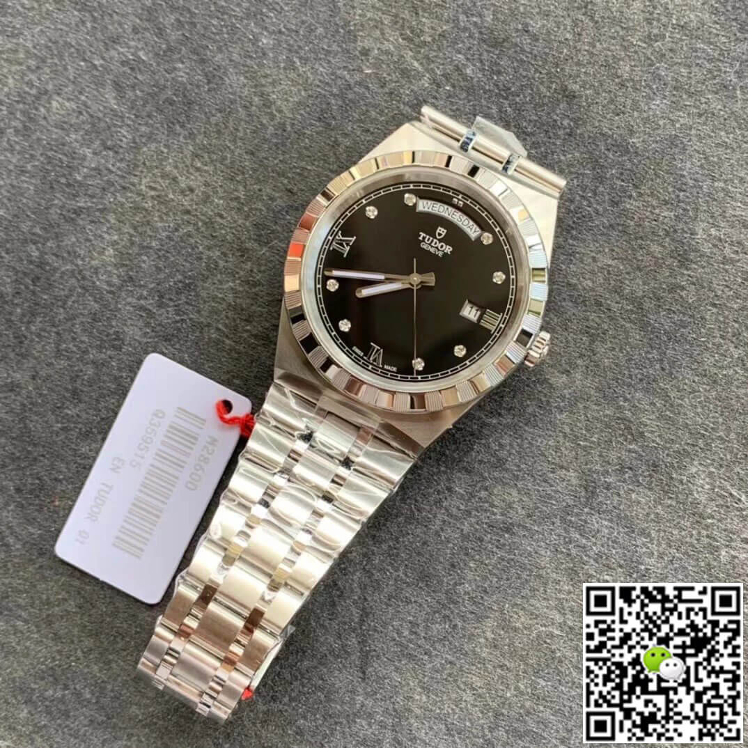 Tudor Royal M28600-0004 V7 Factory black dial