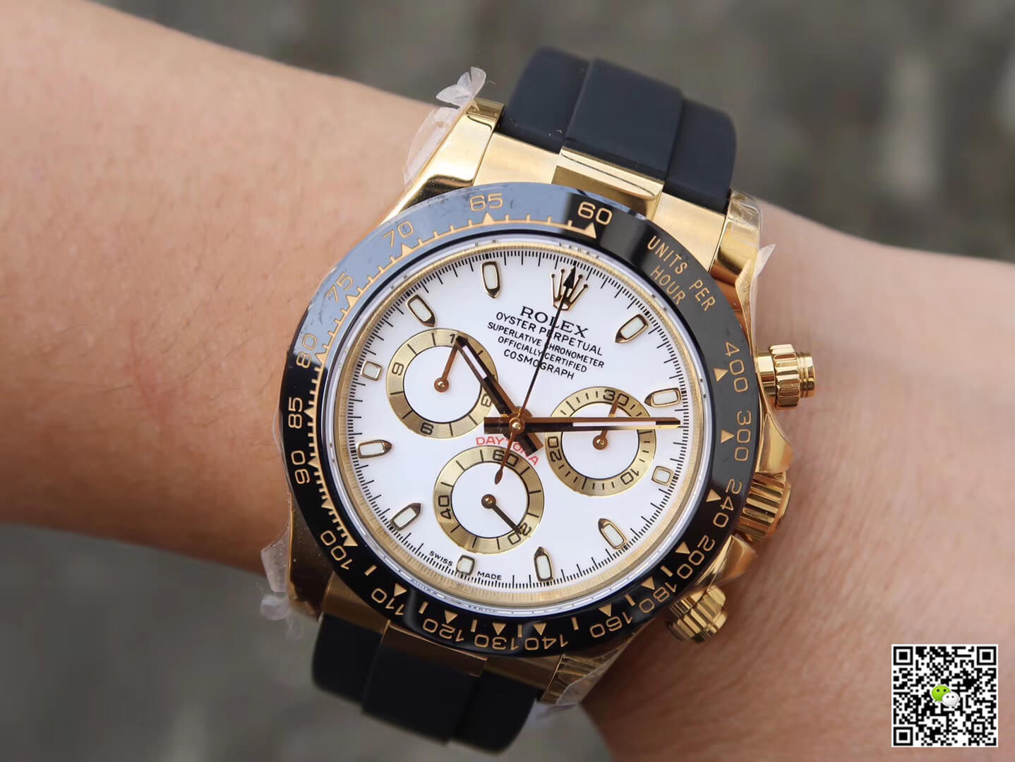 Rolex Daytona Cosmograph M116518ln-0041 JH Factory White Dial