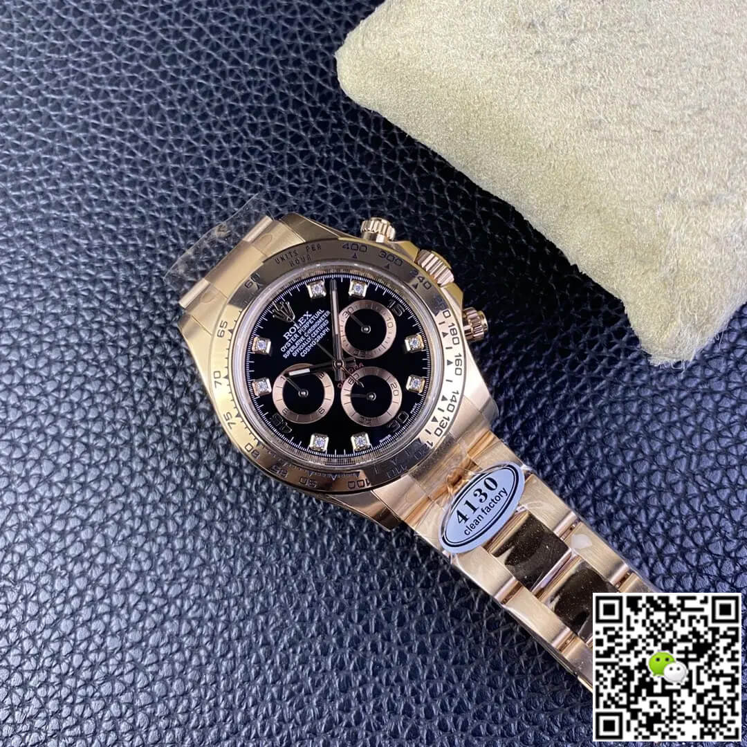 Rolex Cosmograph Daytona M116505-0015 Clean Factory Black Dial