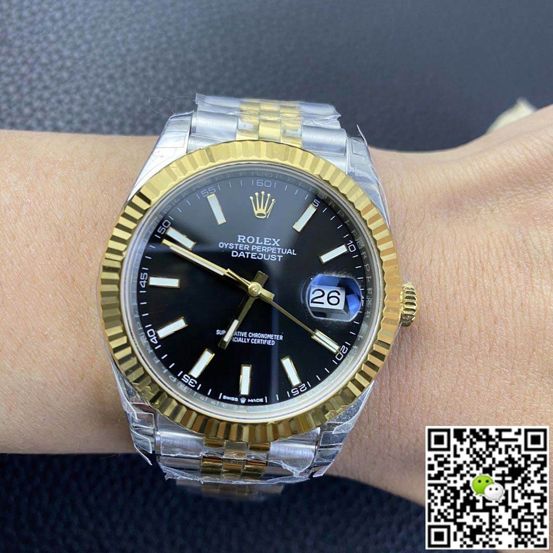 Rolex Datejust M126333-0014 VS Factory Black Dial