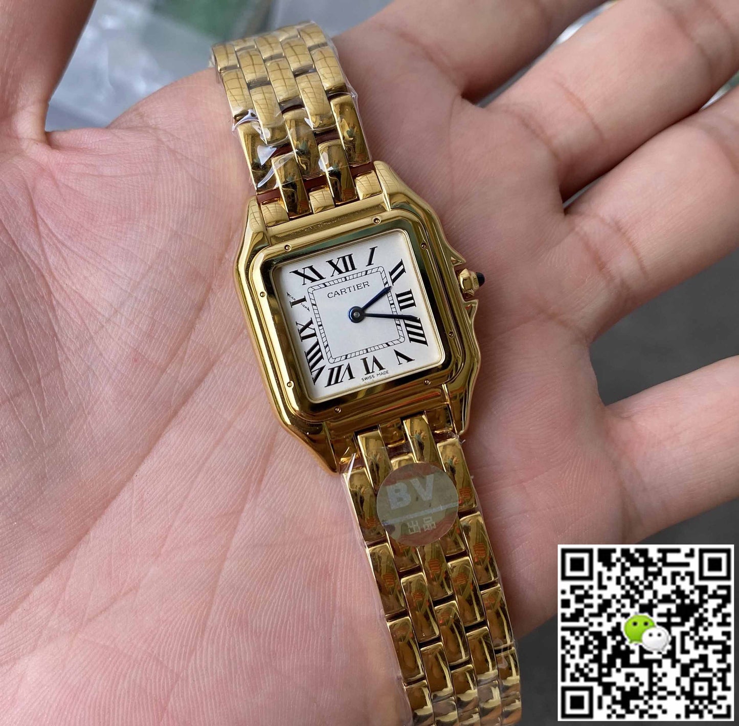 Panthere De Cartier WGPN0009 27MM BV Factory White Dial