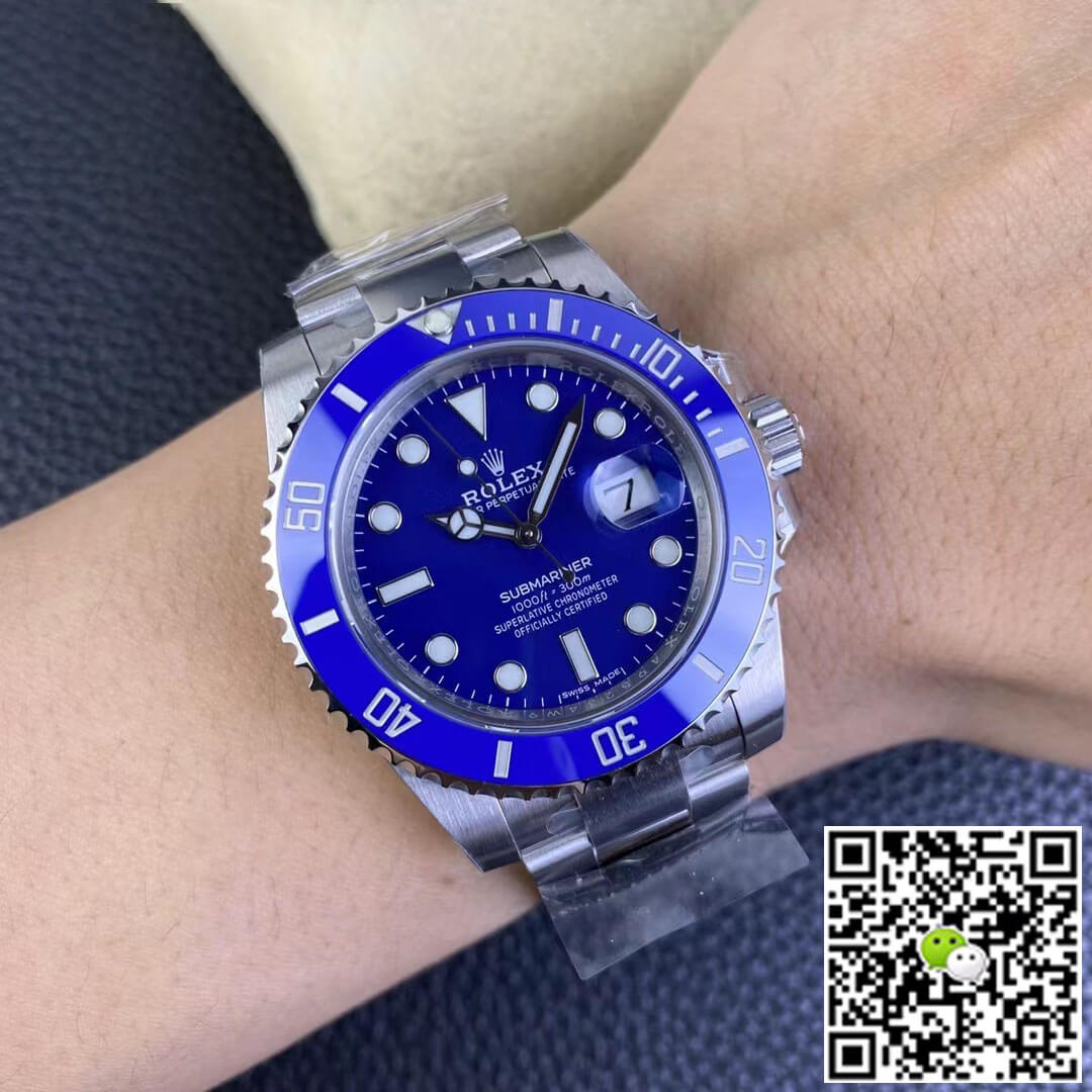 Rolex Submariner 116619LB-97209 40MM Clean Factory V5 Blue Dial