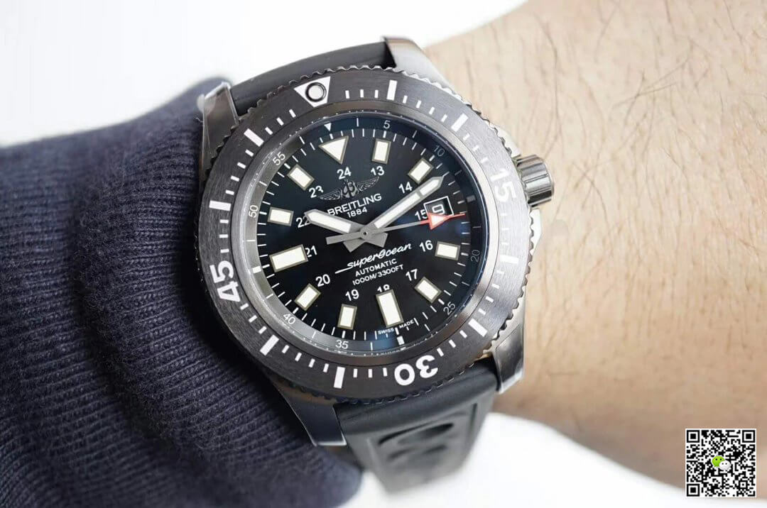 Breitling Superocean M1739313/BE92/227S/M20SS.1 44mm GF Factory BlackSteel