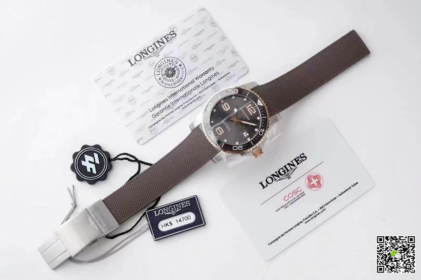 Longines Concas L3.781.3.78.9 ZF Factory Grey Dial