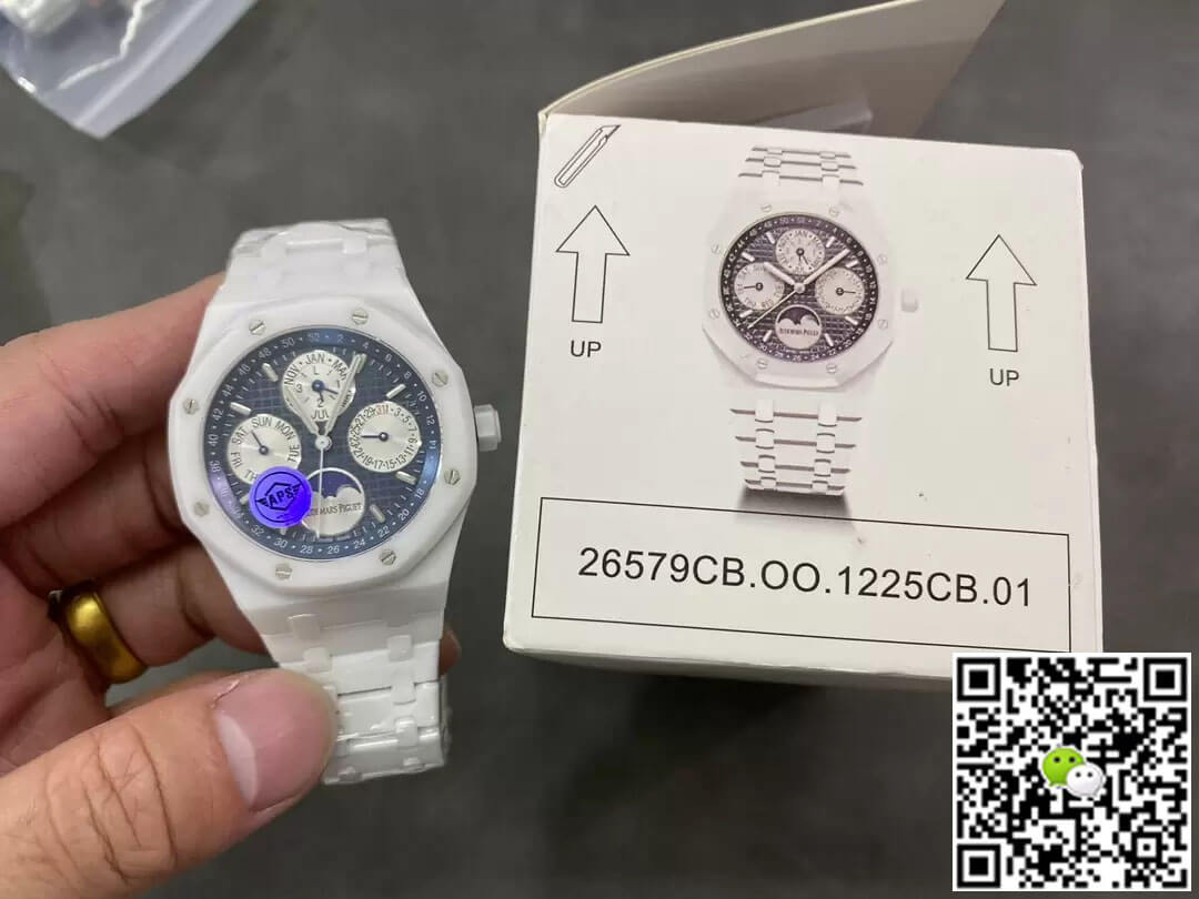 Audemars Piguet Royal Oak 26579CB.OO.1225CB.01 APS Factory V3 Blue Dial