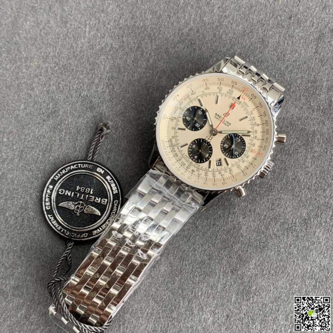 Breitling Navitimer 1 B01 AB0121211G1A1 GF Factory Silver Dial