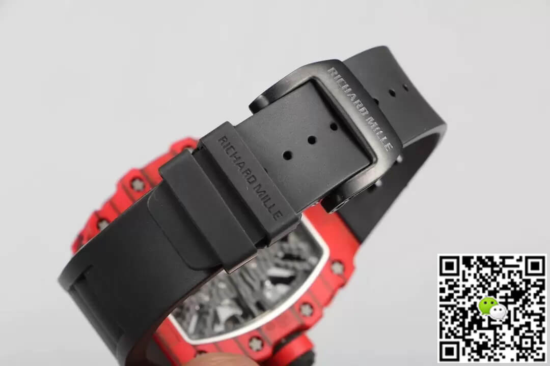 Richard Mille RM12-01 Tourbillon RM Factory Red Case Black Rubber Strap