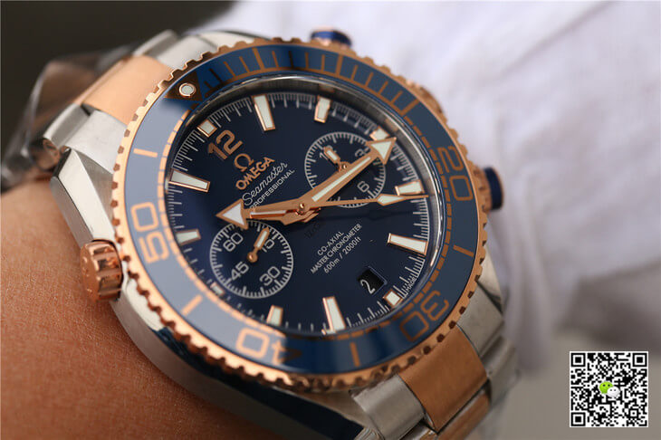 Omega Seamaster Ocean Planet 600M 215.20.46.51.03.001 OM Factory Blue Dial