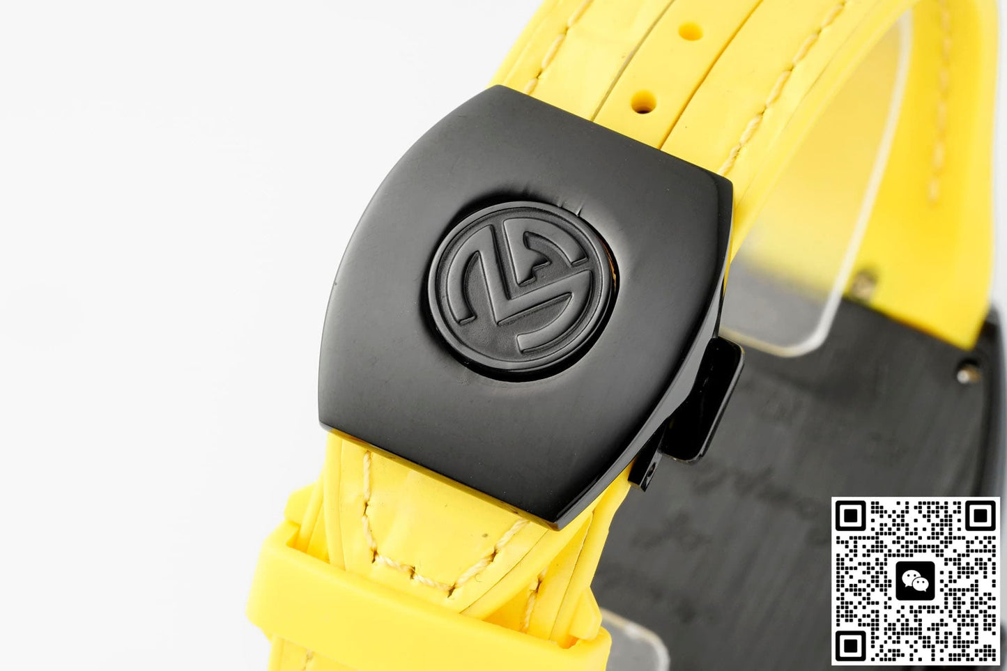 Franck Muller Vanguard ABF factory yellow strap