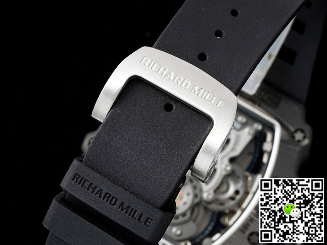 Richard Mille RM21-01 RM Factory Tourbillon Skeleton Dial Black Strap