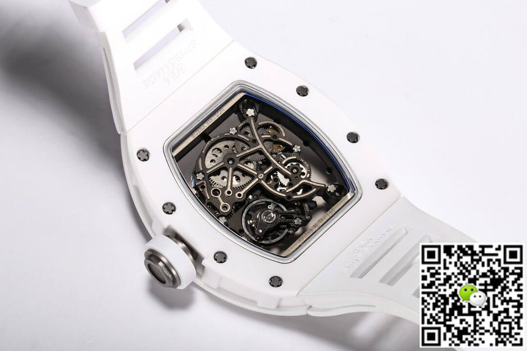 Richard Mille RM-055 BBR Factory V2 White Ceramic