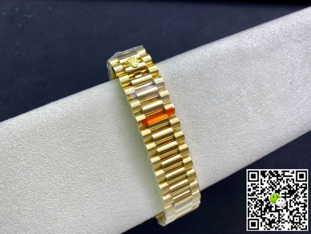 Rolex Day-Date M128238-0069 Yellow Gold EW Factory Gradual Green Dial