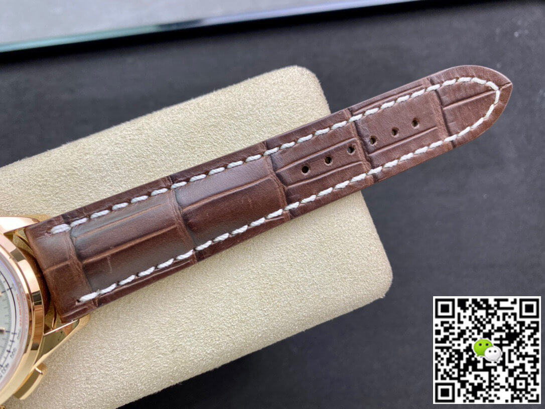 Breitling Premier RB0118371G1P1 GF Factory Leather Strap