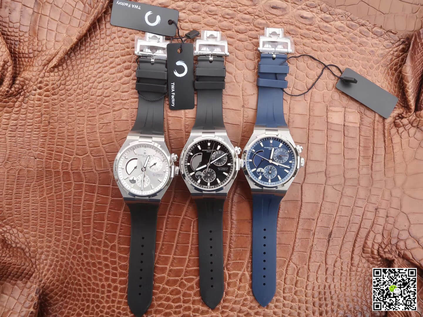 Vacheron Constantin Overseas 47450/B01A-9226 TWA Factory Rubber Strap
