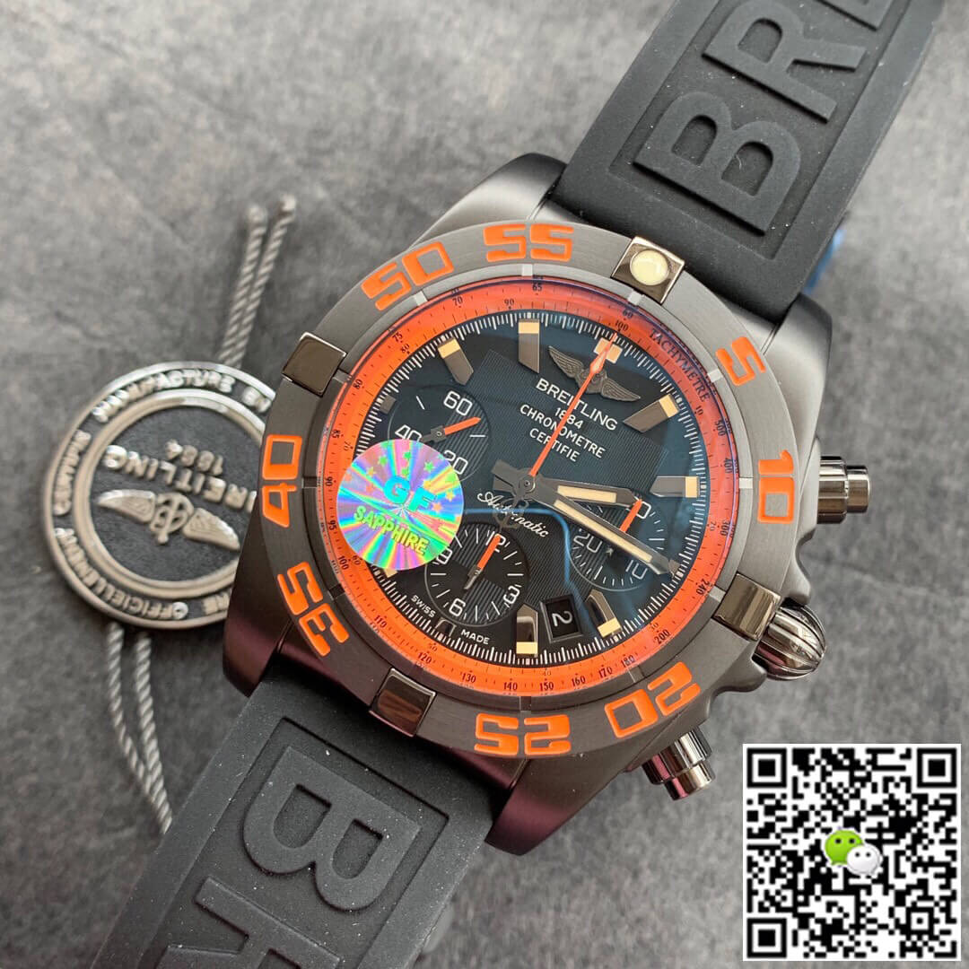 Breitling Chronomat B01 MB0111C2.BD07.153S.M20D.2 GF Factory Black Dial