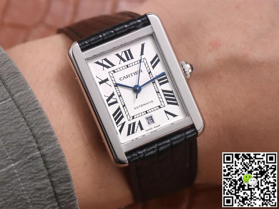 Cartier Tank WSTA0029 V9 Factory Stainless Steel