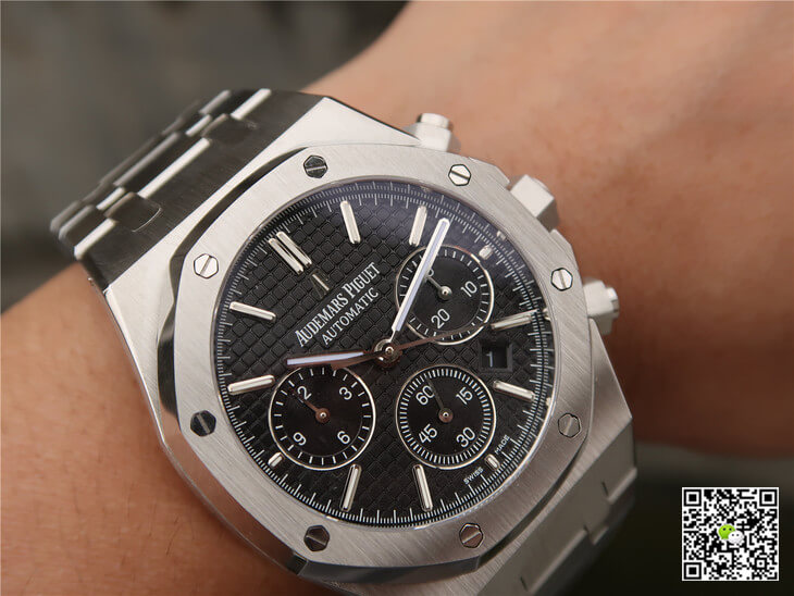 Audemars Piguet Royal Oak Chronograph 26320ST.OO.1220ST.01 OM Factory Black Dial